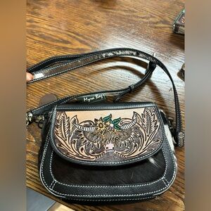 Hand Tooled Leather Myra Purse